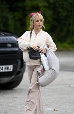 Pregnant JORGIE PORTER Out and About in Manchester 09/20/2024