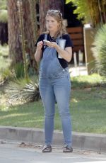 Pregnant KATHERINE SCHWARZENEGGER Out in Los Angeles 09/12/2024