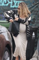 Pregnant MARGOT ROBBIE Out and About in Los Angeles 09/28/2024