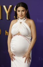 Pregnant PAULINA ALEXIS at 76th Emmy Awards at Peacock Theatre in Los Angeles 09/15/2024