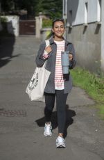 PUNAM KRISHAN Arrives at a Dance Studio for Strictly Come Dancing Rehersals in Glasgow 09/12/2024