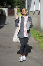 PUNAM KRISHAN Arrives at a Dance Studio for Strictly Come Dancing Rehersals in Glasgow 09/12/2024