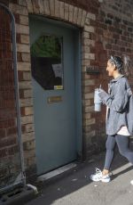 PUNAM KRISHAN Arrives at a Dance Studio for Strictly Come Dancing Rehersals in Glasgow 09/12/2024