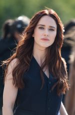 RACHEL BROSNAHAN Arrives at Loewe Show at Paris Fashion Week 09/27/2024