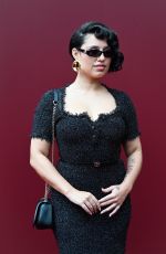 RAYE at Gucci Spring/summer 2025 Show at Milan Fashion Week 09/20/2024