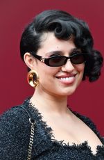 RAYE at Gucci Spring/summer 2025 Show at Milan Fashion Week 09/20/2024