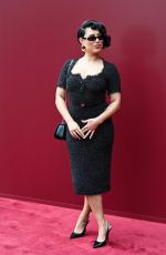 RAYE at Gucci Spring/summer 2025 Show at Milan Fashion Week 09/20/2024
