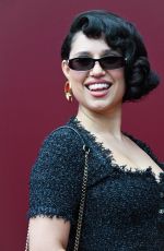 RAYE at Gucci Spring/summer 2025 Show at Milan Fashion Week 09/20/2024