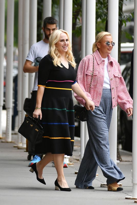 REBEL WILSON and RAMONA AGRUMA Out in New York 09/07/2024