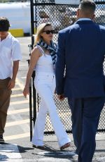 REESE WITHERSPOON Arrives at a Heliport in New York 09/02/2024