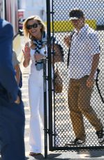 REESE WITHERSPOON Arrives at a Heliport in New York 09/02/2024
