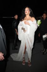 RIHANNA Arrives at Guggenheim Museum in New York 09/06/2024