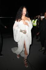 RIHANNA Arrives at Guggenheim Museum in New York 09/06/2024
