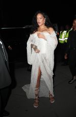 RIHANNA Arrives at Guggenheim Museum in New York 09/06/2024