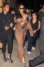 RIHANNA Leaves Cipriani in New York 09/07/2024