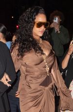 RIHANNA Leaves Cipriani in New York 09/07/2024