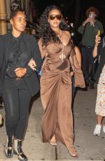 RIHANNA Leaves Cipriani in New York 09/07/2024