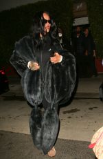 RIHANNA Leaves Giorgio Baldi in Santa Monica 09/28/2024