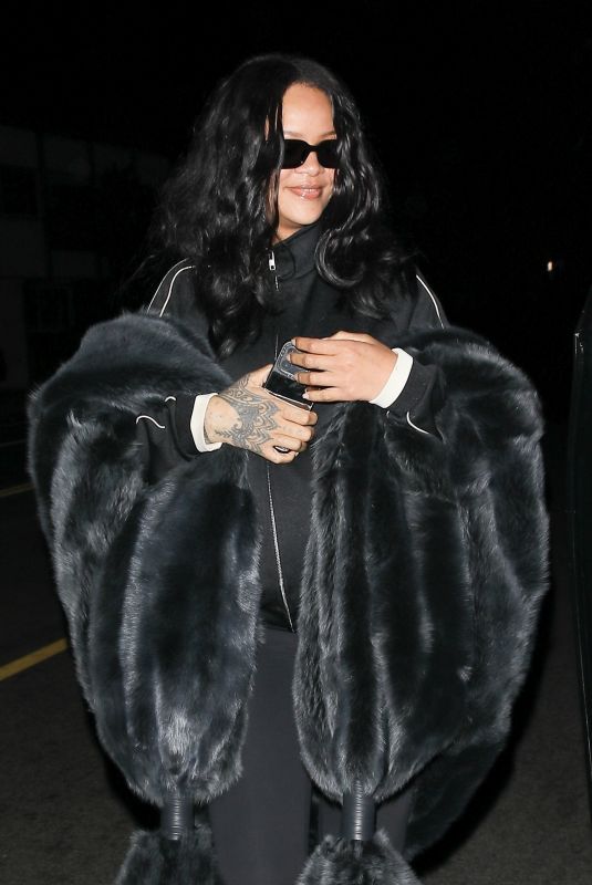 RIHANNA Leaves Giorgio Baldi in Santa Monica 09/28/2024
