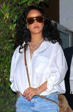 RIHANNA Out for Dinner in Santa Monica 09/13/2024