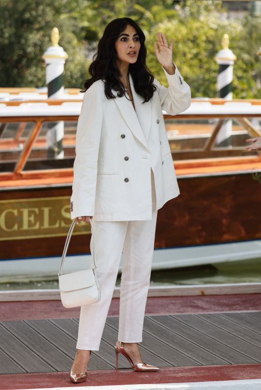 ROCIO MUNOZ MORALES Arrives at Hotel Excelsior at 81st Venice International Film Festival 09/02/2024