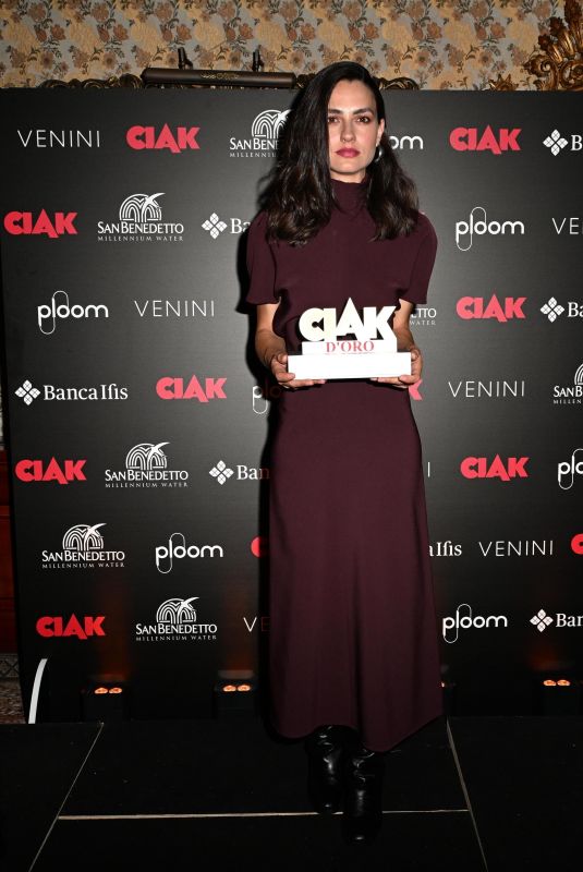 ROMANA MAGGIORA VERGANO at Ciak Award Photocall at 81st Venice Film Festival 09/05/2024