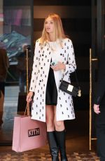 ROMEE STRIJD Arrives at Hotel Costes at Paris Fashion Week 09/24/2024