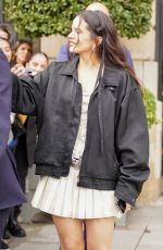 ROSALIA Greets Fans Outside a Hotel in Paris 09/24/2024