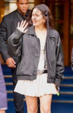 ROSALIA Greets Fans Outside a Hotel in Paris 09/24/2024