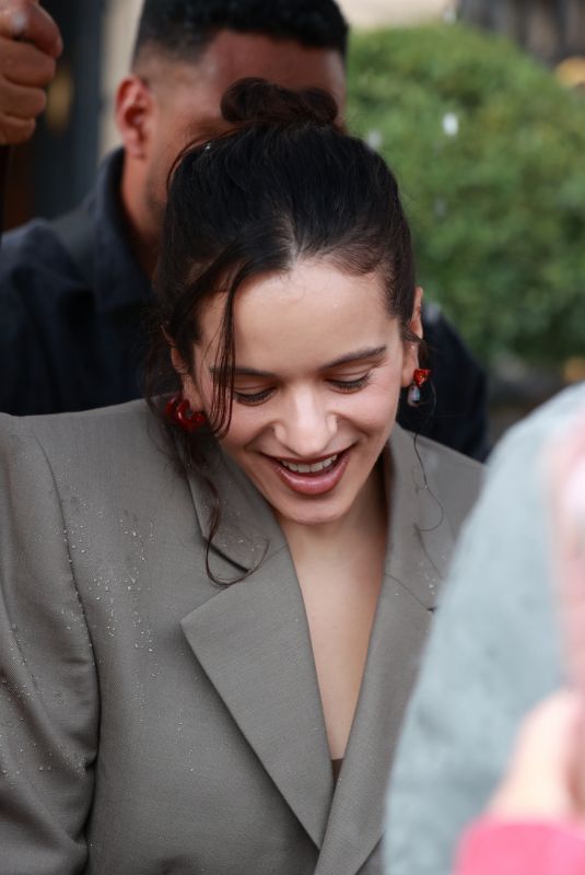 ROSALIA Out at Paris Fashion Week 09/23/2024