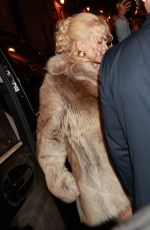 ROSE Arrives at YSL Fashion Show After-party in Paris 09/24/2024