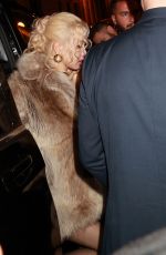 ROSE Arrives at YSL Fashion Show After-party in Paris 09/24/2024