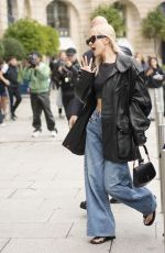 ROSE Out at Paris Fashion Week 09/24/2024