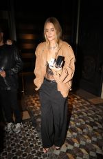 ROSIE HUNTINGTON-WHITELEY Out for Dinner at Hotel Costes at Paris Fashion Week 09/25/2024