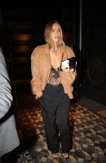 ROSIE HUNTINGTON-WHITELEY Out for Dinner at Hotel Costes at Paris Fashion Week 09/25/2024