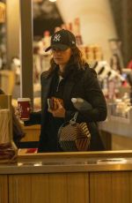 RUTH WILSON Grabbing a Costa Coffee at Heathrow Airport in London 09/19/2024