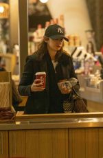 RUTH WILSON Grabbing a Costa Coffee at Heathrow Airport in London 09/19/2024