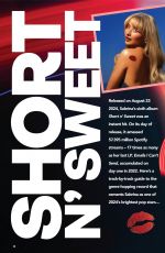 SABRINA CARPENTER in Pop Superstars - Sabrina Carpenter 2024
