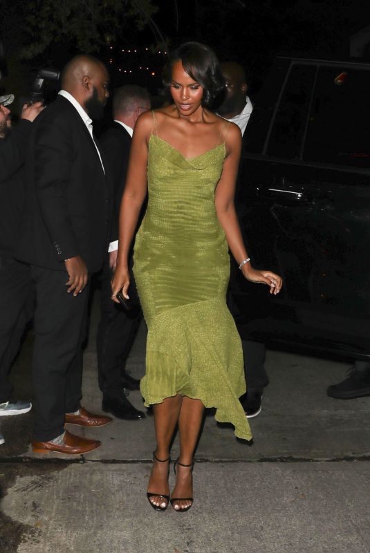 SABRINA ELBA Arrives at an Emmy After-party in West Hollywood 09/15/2024