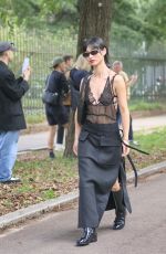 SABRINA LAN Arrives at Gucci Show at Milan Fashion Week 09/20/2024
