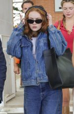 SADIE SINK Arrives at Venice Airport 08/31/2024