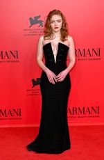 SADIE SINK at Armani Beauty Dinner Photocall at 81st Venice International Film Festival 08/31/2024