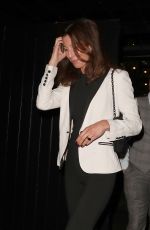 SALLY MASH Leaves Chiltern Firehouse in London 09/20/2024