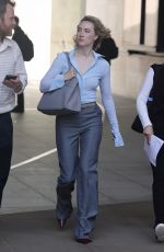 SAOIRSE RONAN Arrives at BBC Studios in London 09/18/2024