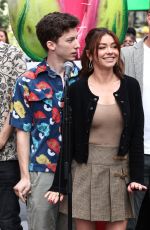SARAH HYLAND at Little Shop Of Horrors Installation Unveiling at Times Square in New York 09/19/2024