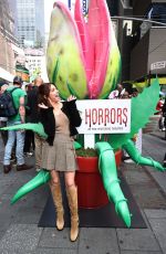 SARAH HYLAND at Little Shop Of Horrors Installation Unveiling at Times Square in New York 09/19/2024