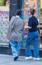 SARAH PAULSON and AMANDA PEET Out in London 09/21/2024