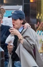 SARAH PAULSON and AMANDA PEET Out in London 09/21/2024