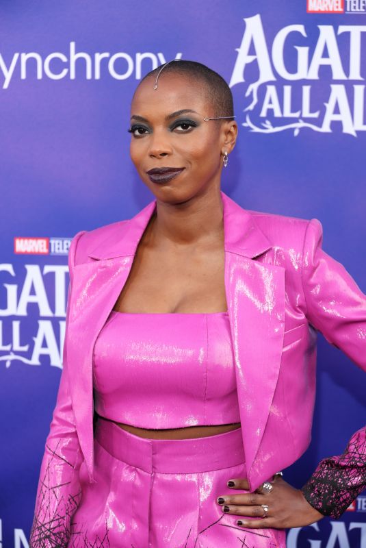 SASHEER ZAMATA at Agatha All Along Premiere at El Capitan Theatre in Los Angeles 09/16/2024