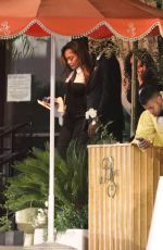 SAWEETIE Leaves Bird Streets Club in West Hollywood 09/21/2024